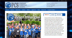 Desktop Screenshot of portagechristianschool.org